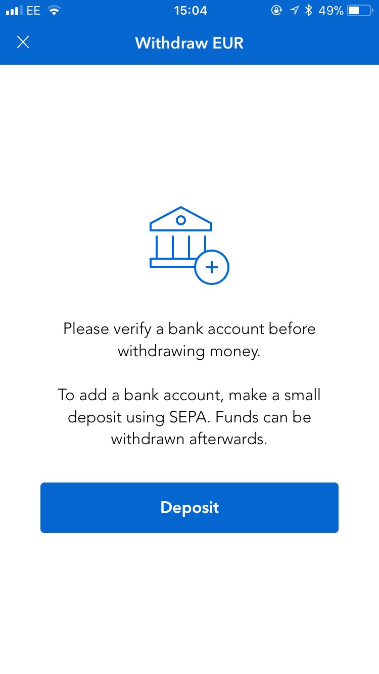 how to get your money back from coinbase